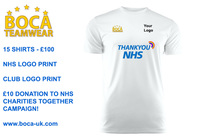 NHS Thankyou T-Shirts - Set of 15 (£10 Donation to NHS)