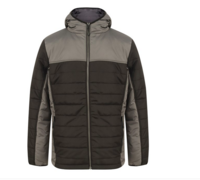 LV660 Hooded contrast padded jacket (set of 10)
