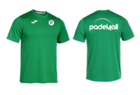 PADEL4ALL - Combi T-Shirt (DARK GREEN) (Polyester Sports T-Shirt)