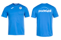 PADEL4ALL - Combi T-Shirt Womens Fit (ROYAL BLUE) (Polyester Sports T-Shirt)