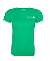 BACKWELL TENNIS CLUB COACHES -  JUST COOL JC005 T-SHIRT (WOMEN'S FIT)