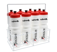Precision 8 Water Bottles & Wire Carrier