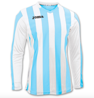 Joma Copa L/S Shirt Sky Blue/White