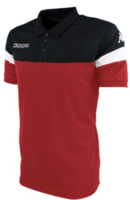 Kappa Salto Polo Shirt Red/Black