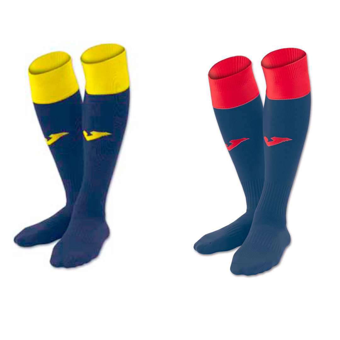 Joma Calcio-24 socks Navy Red