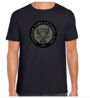 Corsham Town FC Blackout Badge Printed T-Shirt (JUNIOR SIZES)
