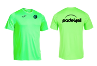 PADEL4ALL - Combi T-Shirt (LIME GREEN) (Polyester Sports T-Shirt)