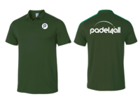 PADEL4ALL- SYDNEY POLO SHIRT (KHAKI GREEN) (Polyester Sports Material)