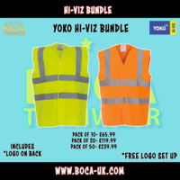 YK001 Hi-Vis Vest (Pack of 25)